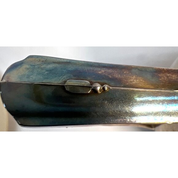 Vintage Oneida Silversmiths Teapot With Hinged Lid & Ornate Finial - Picture 4 of 5